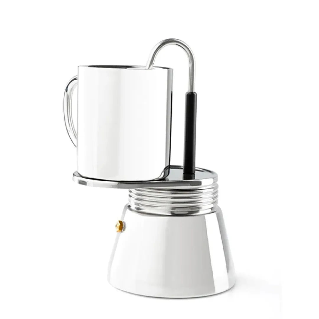 4 CUP STAINLESS MINI EXPRESSO|ステンレスミニエスプレッソメーカーセット