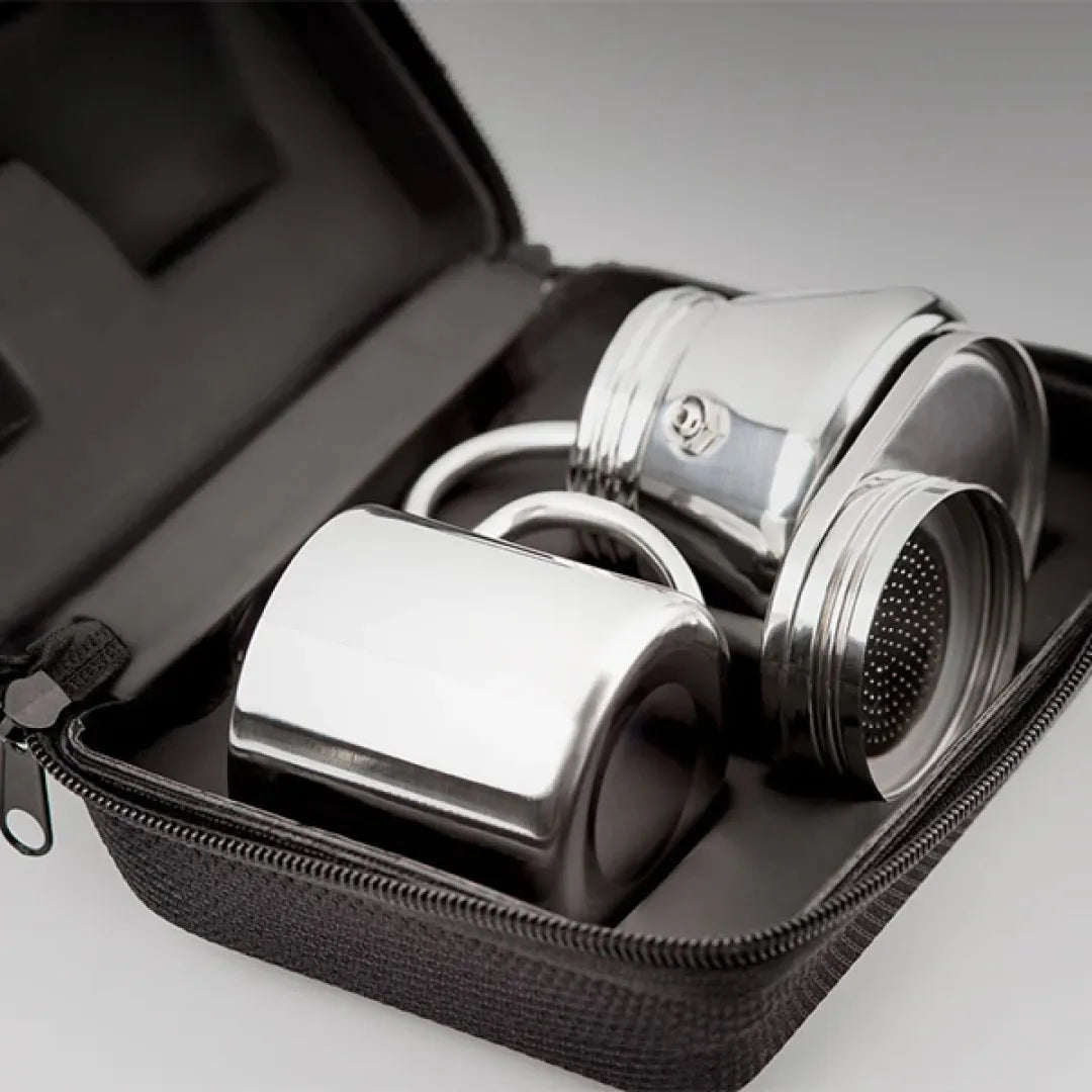 4 CUP STAINLESS MINI EXPRESSO|ステンレスミニエスプレッソメーカーセット