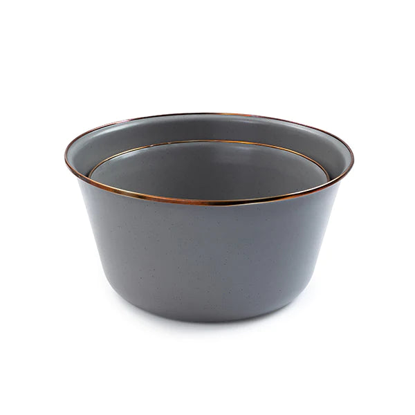 Enamel Mixing Bowl Set of 2|エナメルミキシングボウル 2サイズセット