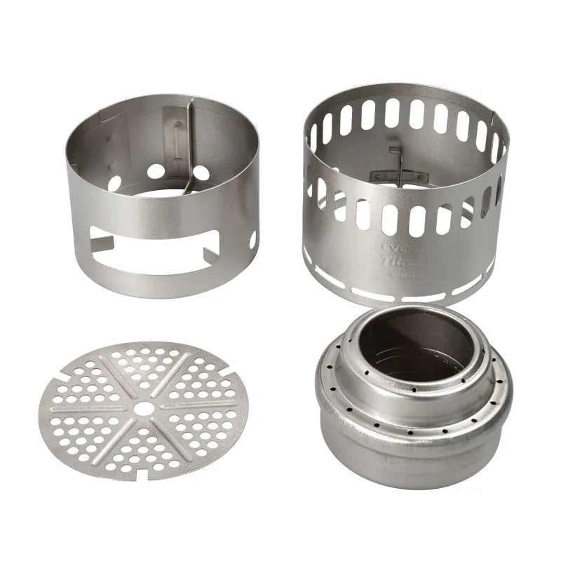 TI STOVE DX SET|チタンアルコールストーブスタンドDXセット