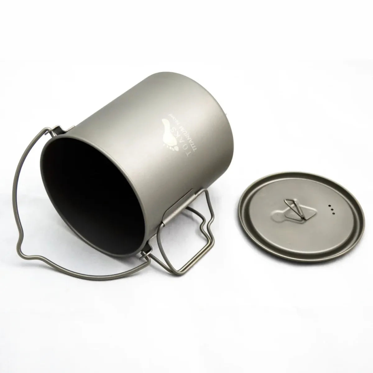 Titanium 750ml Pot with Bail Handle|チタニウムポット POT-750 ベイルハンドル