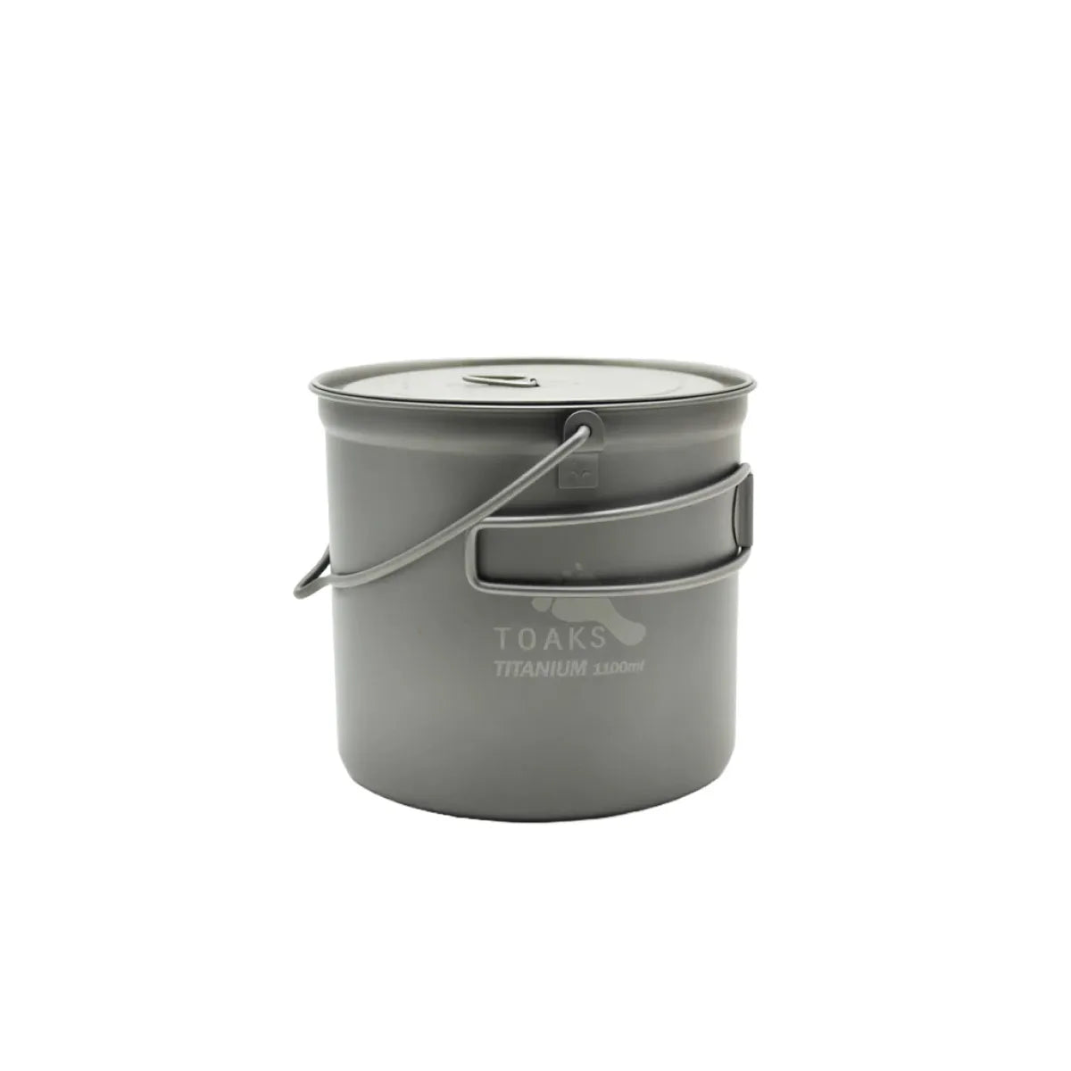 Titanium 1100ml Pot with Bail Handle | チタニウムポット POT-1100 ベイルハンドル