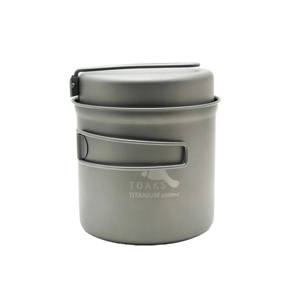 Titanium 1100ml Pot with Pan|チタニウムポット+パン CKW-1100