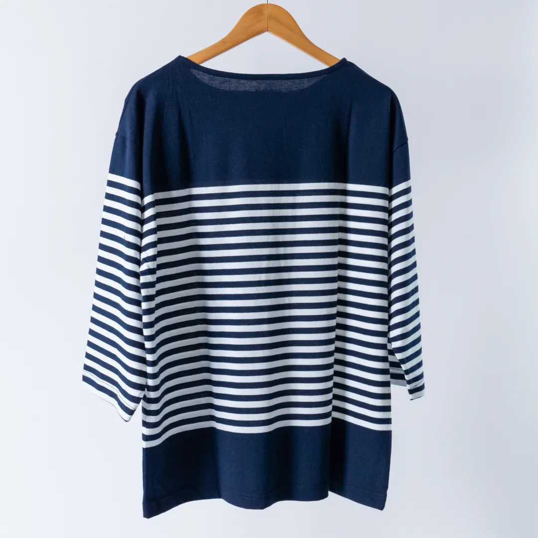 別注+phenix ボーダーTシャツ5分袖