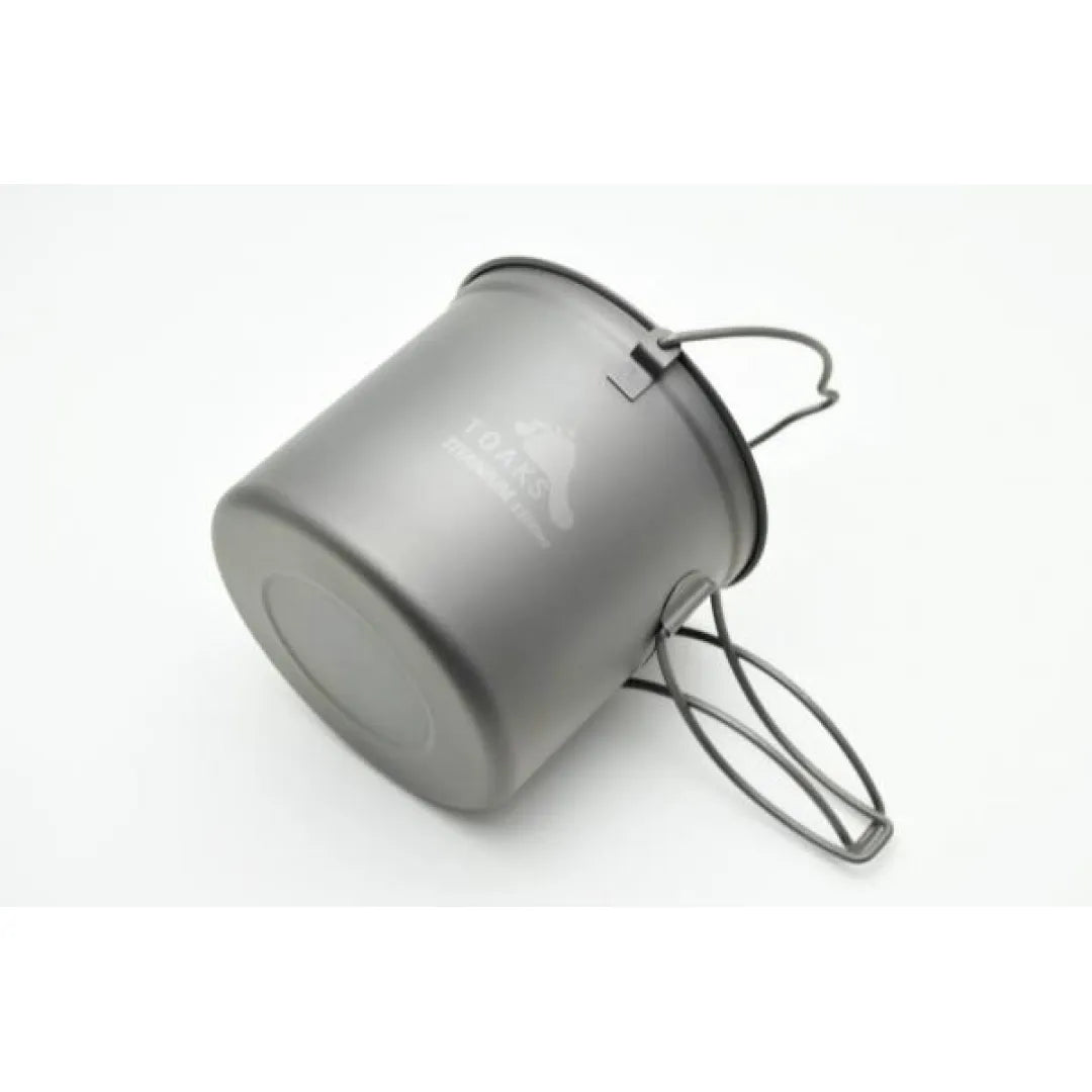 Titanium 1100ml Pot with Bail Handle | チタニウムポット POT-1100 ベイルハンドル