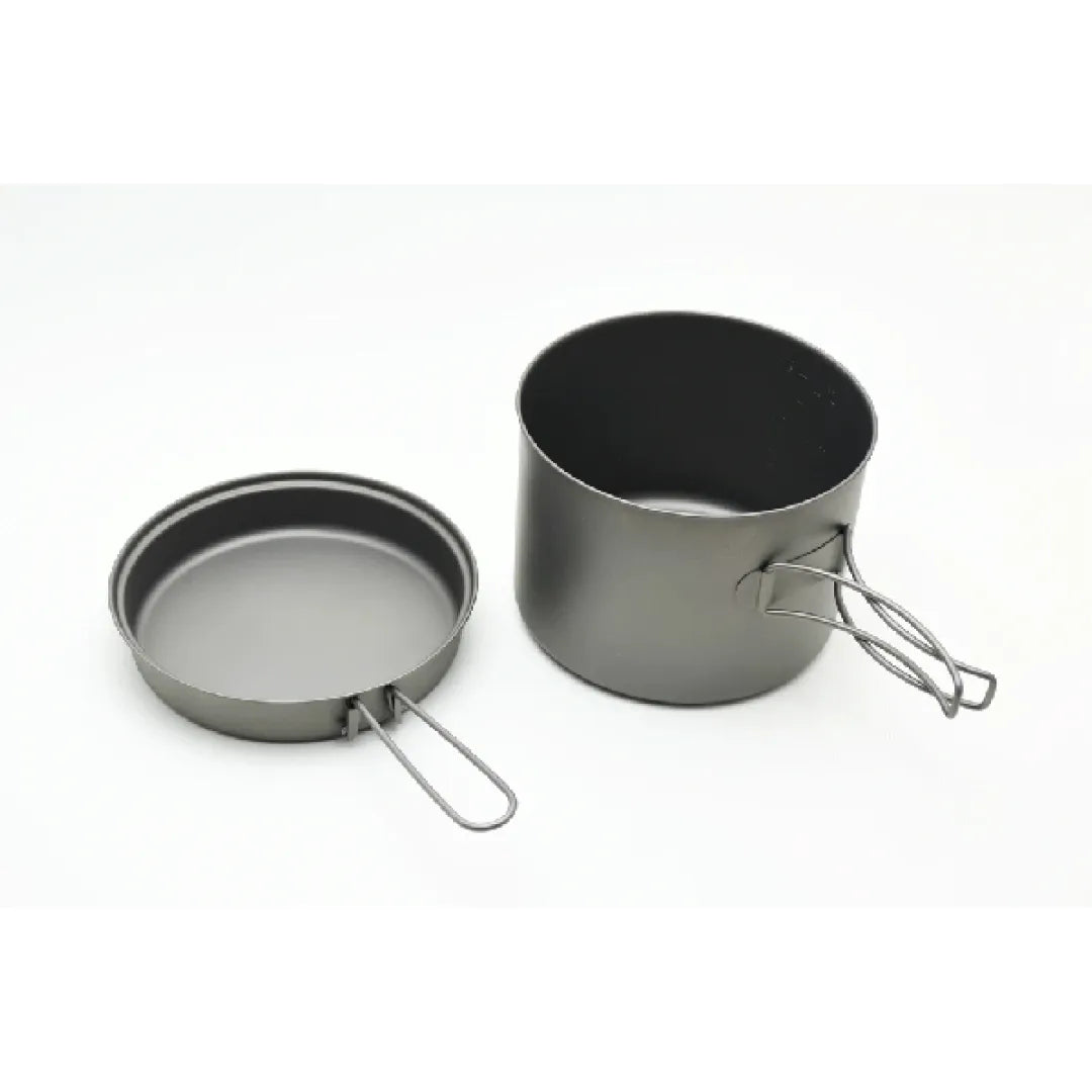 Titanium 1600ml Pot with Pan|チタニウムポット+パン CKW-1600
