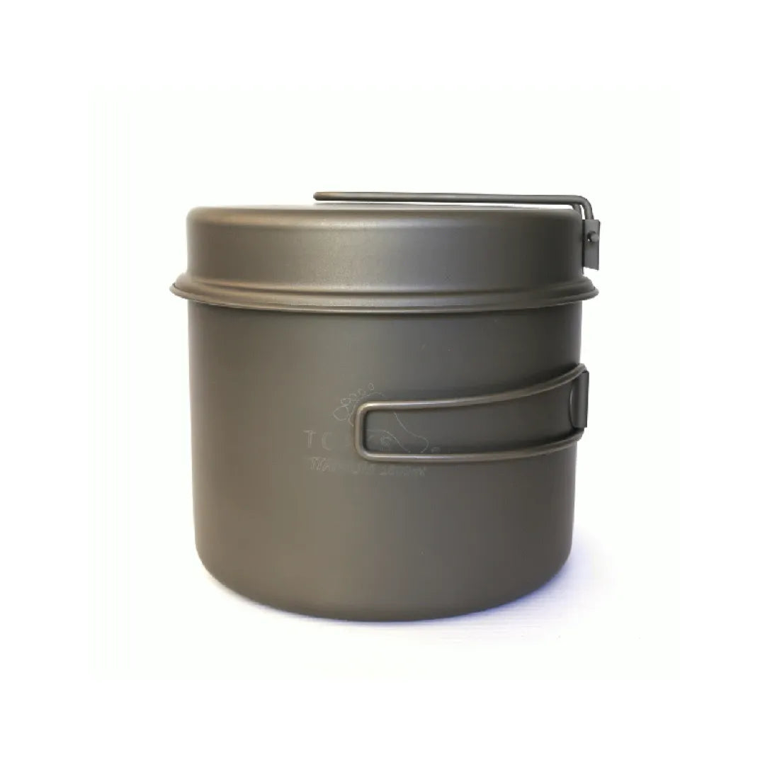 Titanium 1600ml Pot with Pan|チタニウムポット+パン CKW-1600