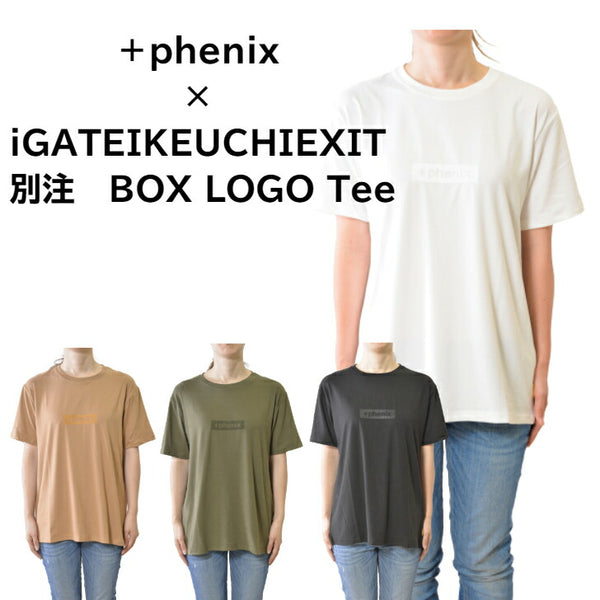 別注 +phenix BOX LOGO Tee