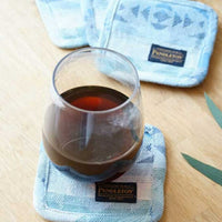 Square Coaster with Binding (4P)