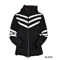 CHEVRON STRIPES JACKET WOMENS